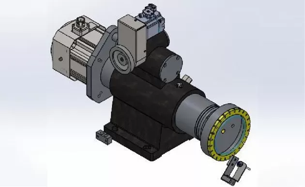 ストレートライン二重エッジマシン自動研削フィード (オプション)
