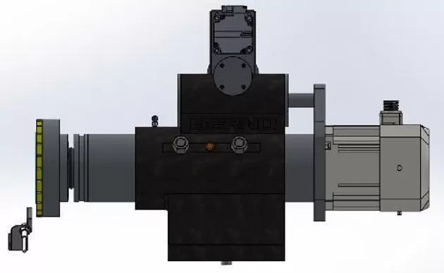 ストレートライン二重エッジマシン自動研削フィード (オプション)