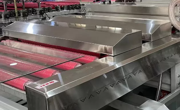 ガラス洗濯机のローディングの部分