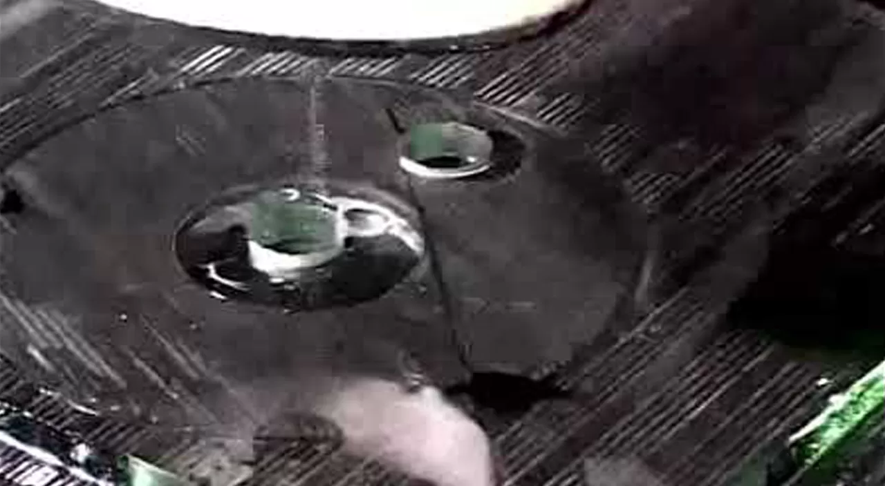 ガラス掘削机HSO-02ビデオ