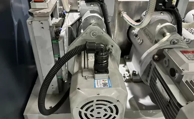 ストレートラインダブルエッジング机械フィルム除去 & 研磨モーター2 in 1 (オプション)