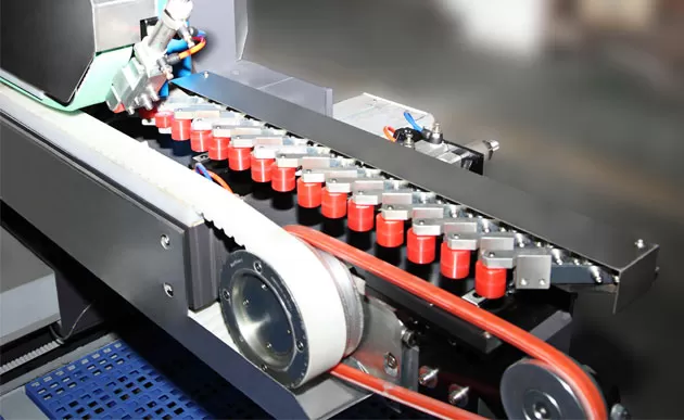 特殊タイミングベルト二重ラウンドガラスストレートラインエッジマシン